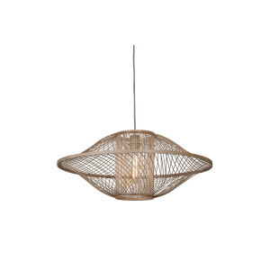 GOOD&MOJO Hanglamp 'Maui' Bamboe, 70cm, kleur Naturel