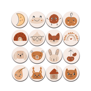 Memoryspel Soft Autumn | Label2X
