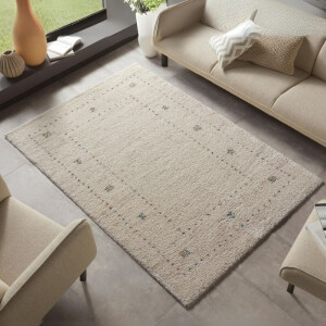 Vloerkleed Teo Creme 200x290 Cm Laagpolig Mint Rugs - Dekbed-Discounter.nl