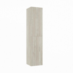 MONDIAZ BEAM Kolomkast - 160cm - 2 deuren - Light Brown Grey PC75341440LightBrownGrey