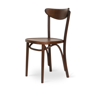 Musa houten bistrostoel walnoot