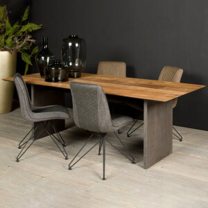 Tower Living Eettafel 'Ora' Teak, 200 x 100cm