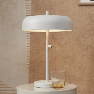 its about RoMi Tafellamp 'Porto' 45cm, kleur Lichtgrijs