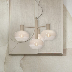 its about RoMi Hanglamp 'Bologna' 4-lamps, kleur Wit