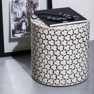 WOOOD Bijzettafel 'Neva' Mangohout, 37cm