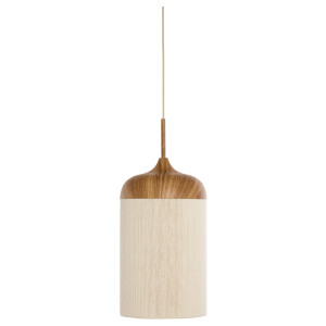 Light & Living Hanglamp 'Dania' Houtlook en touw, 16cm