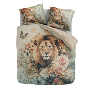 Dekbedovertrek - Wildflower King - Lits-Jumeaux (240x220 Cm) - Meerkleurig Microvezel - - Zydante - Dekbed-Discounter.nl