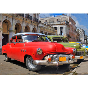 Papermoon Fotobehang Havana Oldtimers