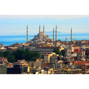 Papermoon Fotobehang Istanbul skyline