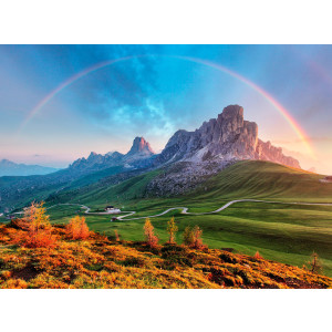 Papermoon Fotobehang Mountain Rainbow