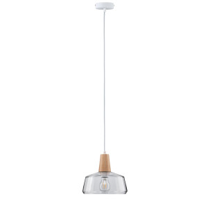 Paulmann Hanglamp Neordic Yva max. 1x20W 230V Glas/Hout (1 stuk)