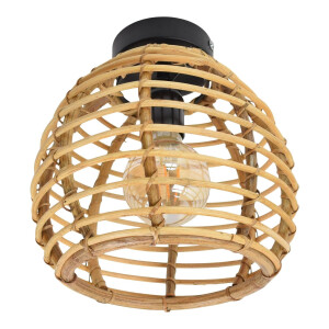 Plafondlamp bamboe Babu ovaal | Urban Interiors