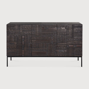 Ethnicraft Dressoir 'Tabwa' Gevernist Teakhout, 150cm