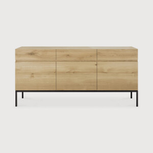 Ethnicraft Dressoir 'Ligna' Geolied Eikenhout, 165cm