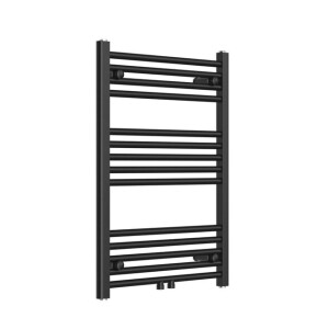 Rosani Classic radiator 60x80cm recht middenaansluiting 362watt mat zwart AF-CN6080B