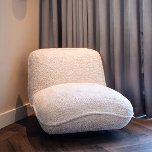 Richmond Fauteuil 'Ophelia' Chenille, kleur Crème