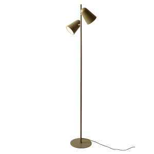 its about RoMi Vloerlamp 'Salamanca' 2-lamps, kleur Olijfgroen