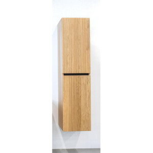 Saniclass Holz Hoge Kast - 160cm - 2 deuren - greeploos - eiken SW773964