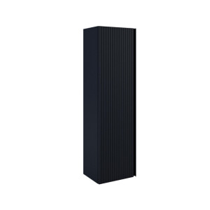Saniclass Prime Blend Hoge Kast - 120x34.5x27.5cm - 1 deur - mat marine blauw - MDF ARES_HIGH_CABINET_Navy Blue