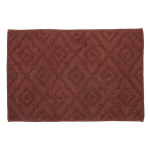 Sealskin Aztec Badmat 60x90 cm Katoen Donkerroze 800097
