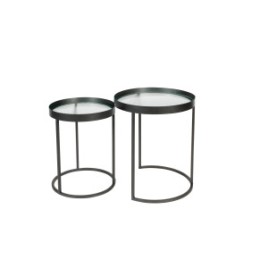 Set van 2 bijzettafels Boli | Dutchbone