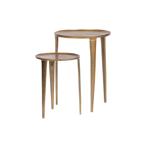 Set van 2 bijzettafels Medallion | BePureHome