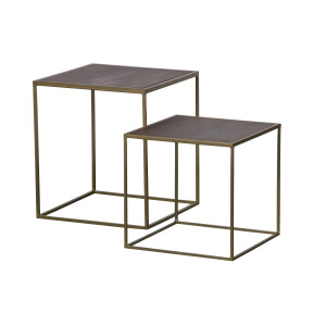 Set van 2 bijzettafels Nest | BePureHome