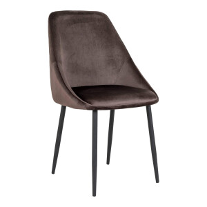 Set van 2 eetkamerstoelen Porto velvet | House Nordic