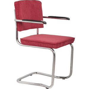 Set van 2 eetkamerstoelen Ridge Rib Kink | Zuiver