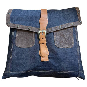 Set van 2 Sierkussens Jeans | Furnilux