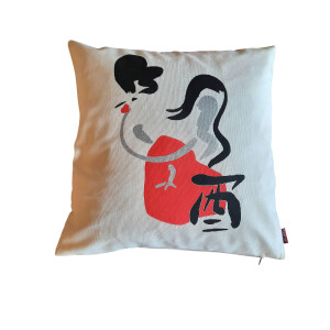 Set van 2 Sierkussens Year of the Rooster | Furnilux