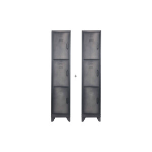 Set van 2 wandkasten Cas 3-deurs | WOOOD