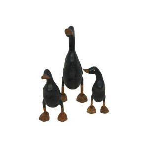 Set van 3 beeldjes Duck | HSM Collection