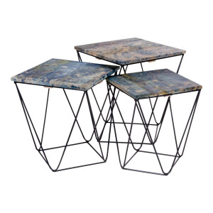 Set van 3 bijzettafels Ranchi | House Nordic
