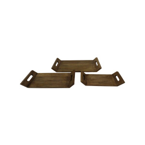 Set van 3 decoratieve dienbladen Janie | HSM Collection