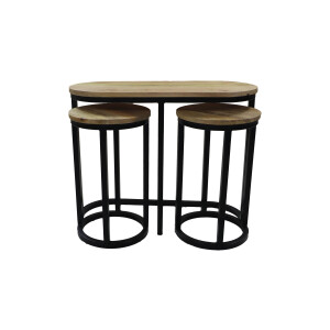 Set van 3 wandtafels Rachel | HSM Collection