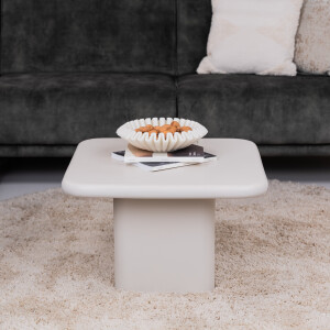 By-Boo Bijzettafel 'Siminto' 60 x 60cm, kleur Beige