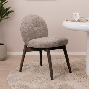 Light & Living Eetkamerstoel 'Sinosa' kleur Lichtbruin