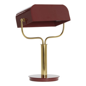 Light & Living Tafellamp 'Ayer' 43cm, kleur Bordeaux