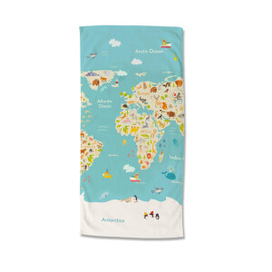 Strandlaken Worldmap | Good Morning