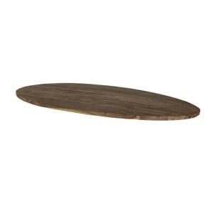 Tafelblad Anna ovaal teak | HSM Collection