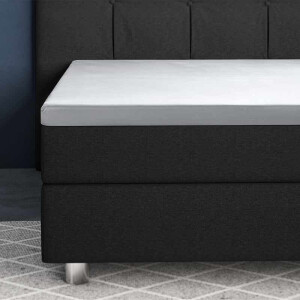 Topper Hoeslaken Satijn Donkergroen 90x220 Cm Ademend Primaviera Deluxe - Dekbed-Discounter.nl
