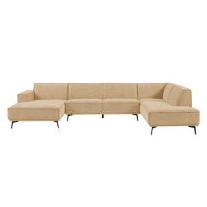 Tower Living 2,5-zits Hoekbank 'Leeds' Lounge links, kleur Beige