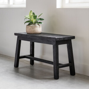 MUST Living Halbank 'Trinity' Teakhout, kleur Zwart