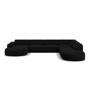 U-bank Jodie velvet Chaise longue rechts | Micadoni Limited Edition