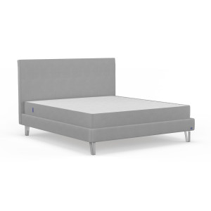 BRUNO Classic bed 200x200cm in Licht grijs