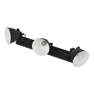 Urban Interiors Stoere spot 'Industrial' 3-lichts, kleur Vintage Black