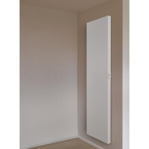 Vasco E-PANEL elektrische Design radiator 40x180cm 1000watt Staal Traffic White 341040181el1000