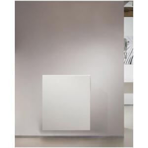 Vasco E panel h fl elektrische Design radiator b50xh60cm 500watt Staal Traffic White 339050060el1000