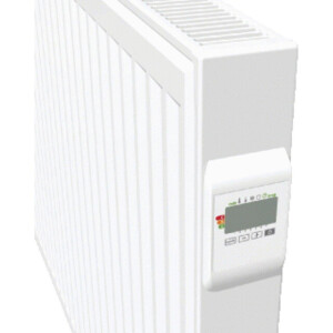 Vasco E panel h rb elektrische paneelradiator 60x100cm 1500watt Staal Traffic White 34010a060el1000